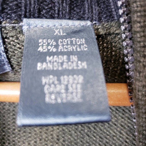 Oscar De La Renta Cotton Blend Knit Zip Sweater - Picture 12 of 13